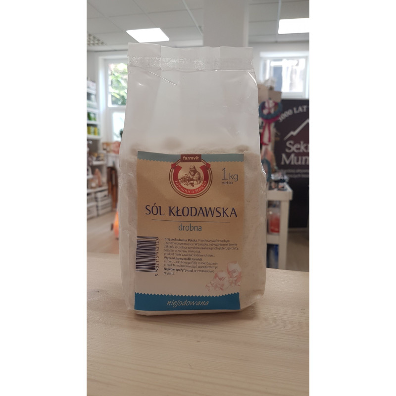 Klodawa salt, natural, fine 1kg