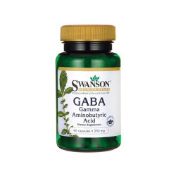 GABA - Gamma Aminobutyric Acid 250 mg (60 capsules) Swanson