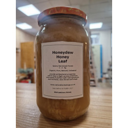 Natural Honeydew Leaf Honey 1.2 kg, Pure, Organic, Unheated / Miód Spadziowy Liściasty