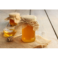 Natural Honeydew Leaf Honey 1.2 kg, Pure, Organic, Unheated / Miód Spadziowy Liściasty