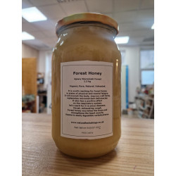 Natural Forest Honey 1.2 kg, Pure, Organic, Unheated / Miód Leśny