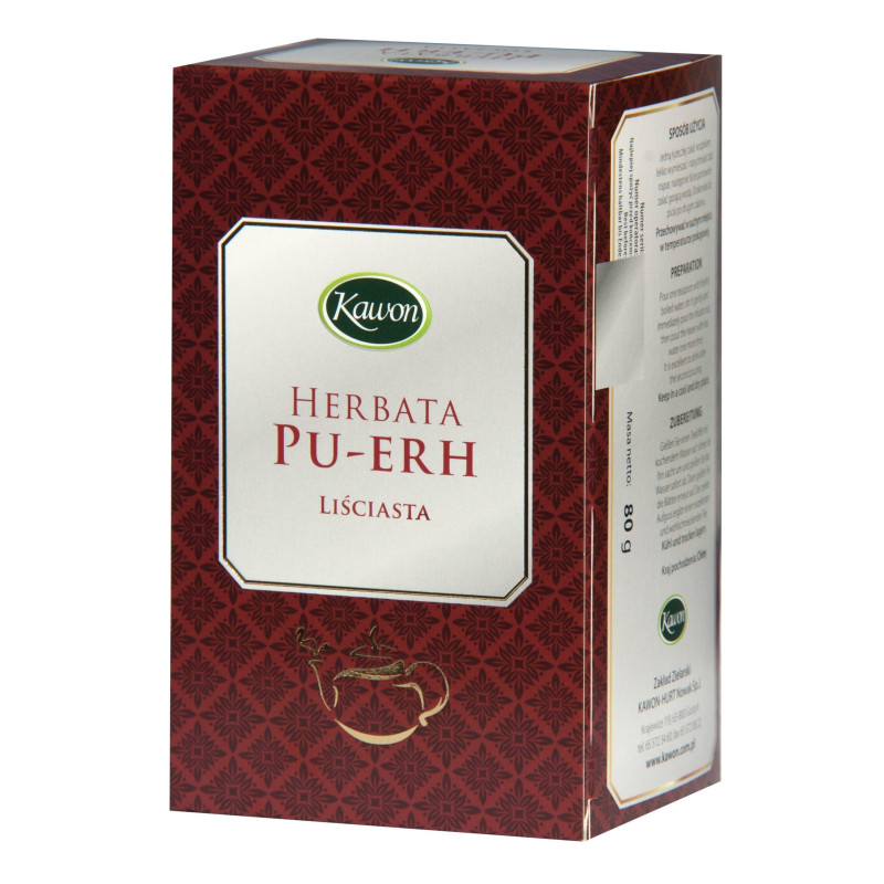 Pu-erh tea leaf, 80 g, KAWON