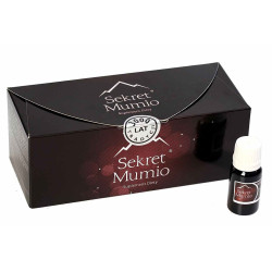 Secret Mumio - Purified Mumio in liquid form - 21 bottles of 10 ml