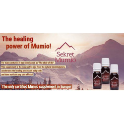 Secret Mumio - Purified Mumio in liquid form - 21 bottles of 10 ml