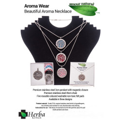 Aromatherapy Necklace model nr2 "Tree with Heart"