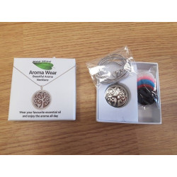 Aromatherapy Necklace model nr2 "Tree with Heart"