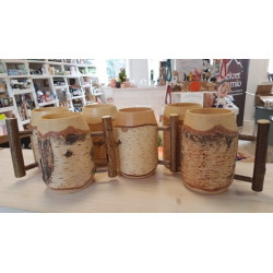 Handmade Wooden Mugs BIG Size