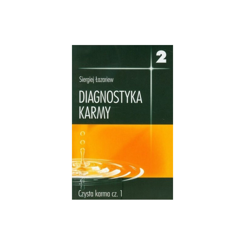 "Diagnostyka karmy 2, czysta karma cz.1" Siergiej Łazariew, Polish Book
