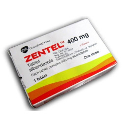 Zentel Albendazole Tablet 400mg, Parasites Remedies