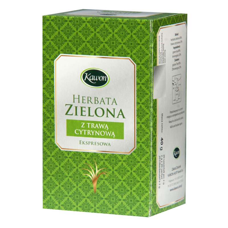 Green Tea with Lemon Grass Kawon 40g