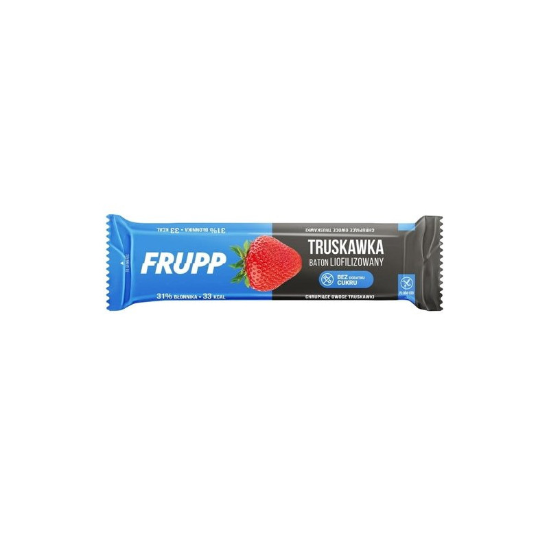 FRUPP Strawberry - freeze-dried bar 10g / Baton lioflizowany Truskawka