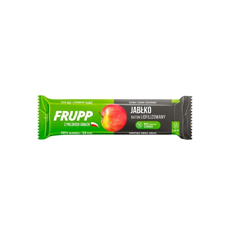 FRUPP Apple - freeze-dried bar 10g / Baton lioflizowany Jabłko
