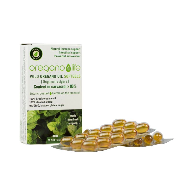 Wild Oregano oil 30 softgel capsules , Oregano4life