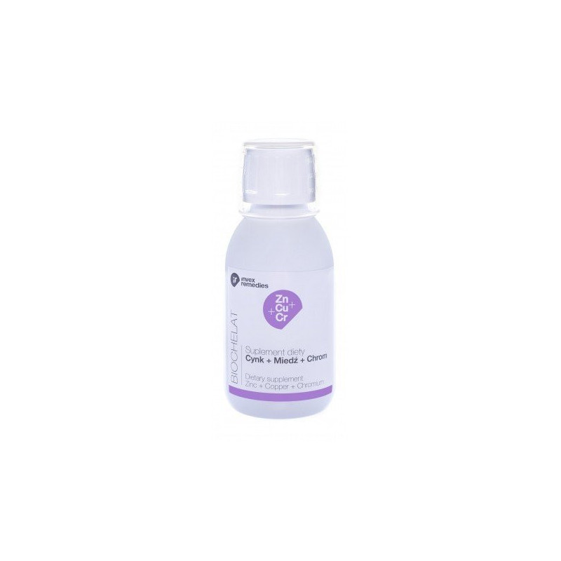 Biochelat Dietary Supplement Zn-Cu-Cr 150 ml