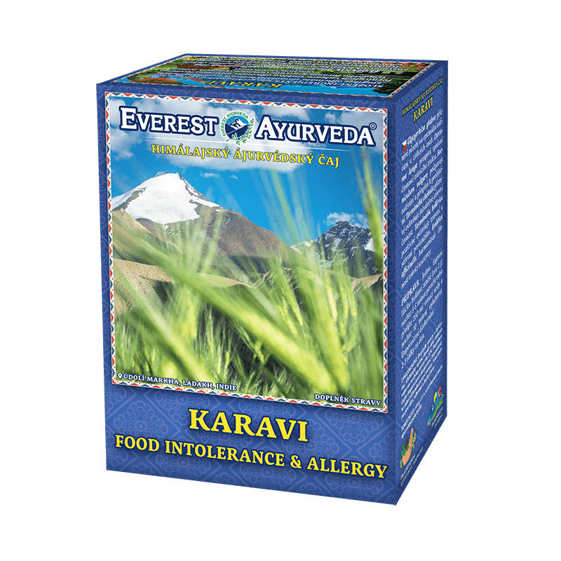KARAVI Food Intolerance & Allergy, Ayurveda Tea 100g