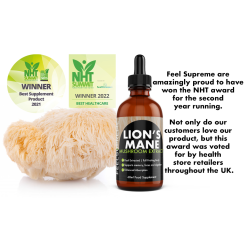 Organic Lion's Mane Mushroom Extract 60ml Feel Supreme