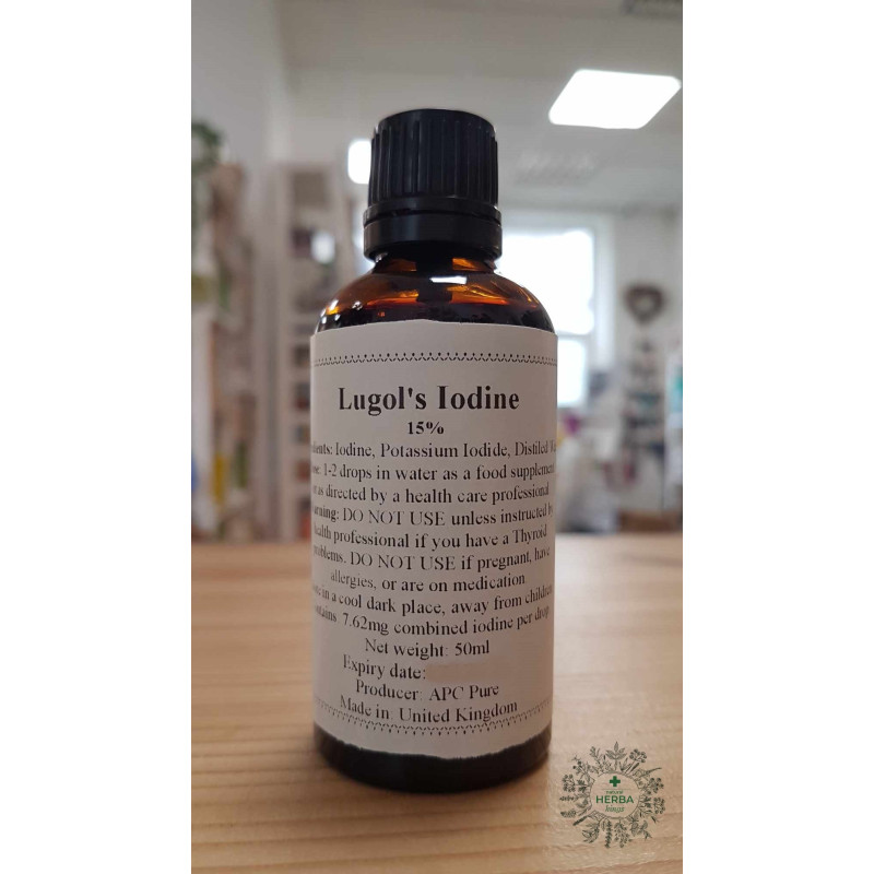 Lugol's Iodine Solution 15%, 50ml