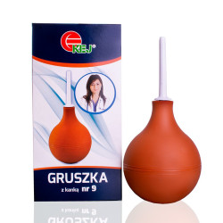 Rectal bulb syringe No.9 Gruszka z Kanką nr9 240ml.