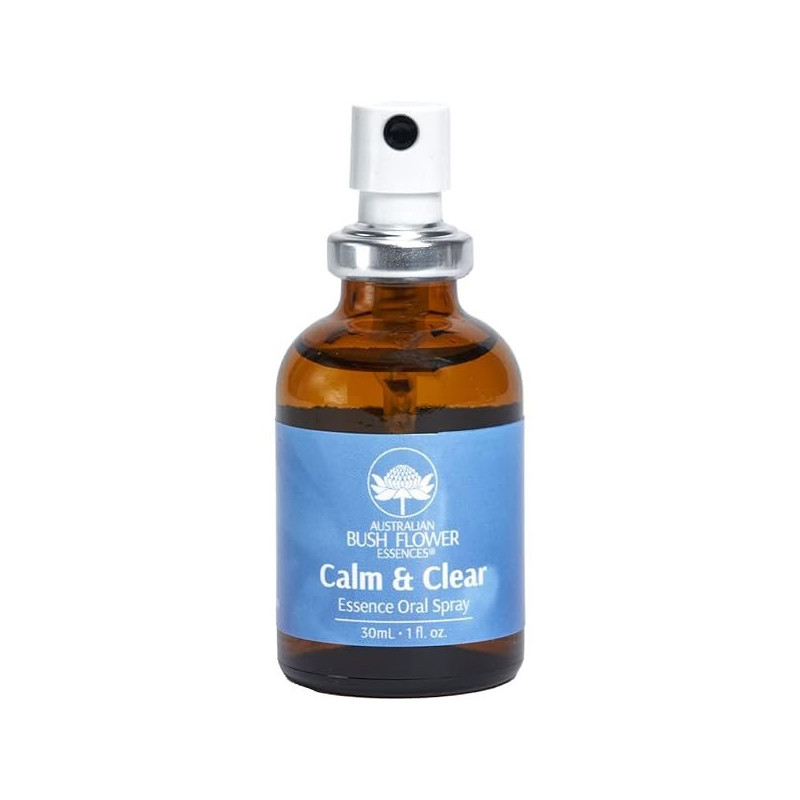 Calm & Clear Oral Spray, Australian Bush Flower Essence 30ml