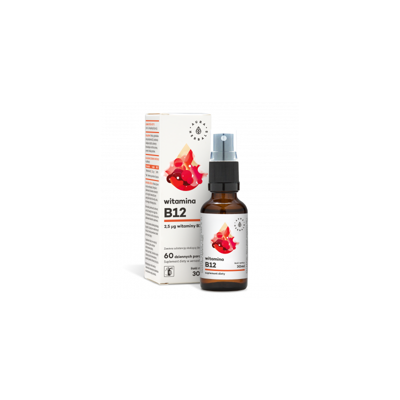 Vitamin B12 Forte spray 30 ml Aura Herbals