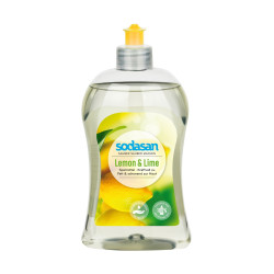 Sodasan Washing Up Liquid Lemon & Lime 500ml