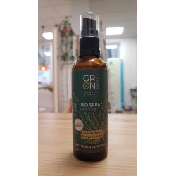 GRN Organic Refreshing Deodorant Spray with Hemp & Hops for Men 75ml
