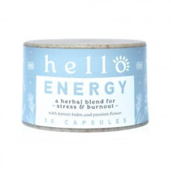 Hello Energy 30 capsules to restore energy and support mental & physical wellbeing