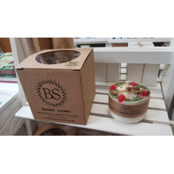 Handmade Soy Candle by Beauty Scents, Muscat Grape with Raspberry