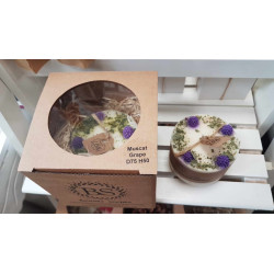 Handmade Soy Candle by Beauty Scents, Muscat Grape
