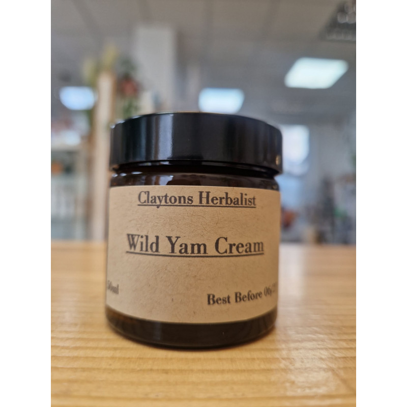 Wild Yam Cream Hormone Balance 60ml Claytons Herbalist