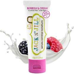 Jack N' Jill Children Toothpaste Berries &amp; Cream 50g