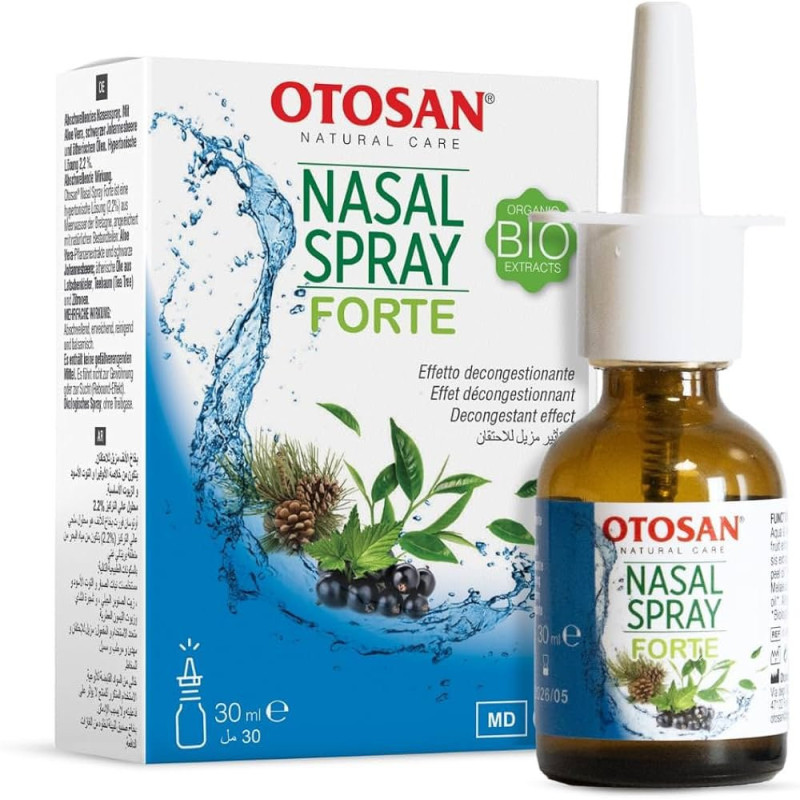 Nasal Spray Forte OTOSAN Organic BIO Extracts