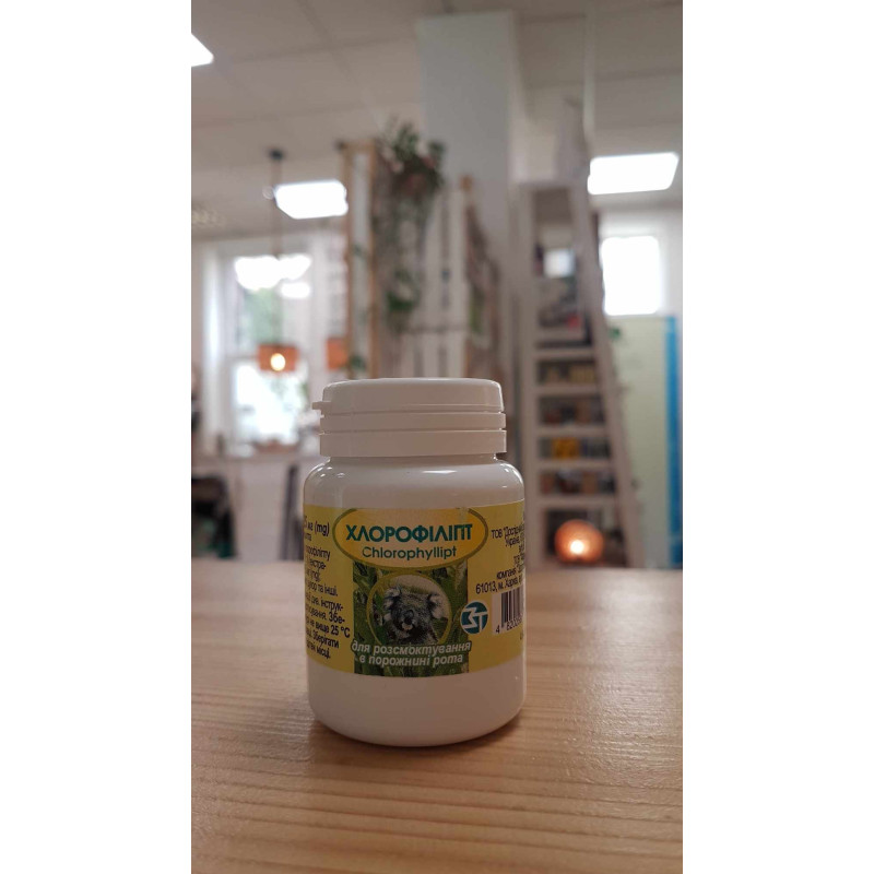 Chlorophyllipt 40 tablets / Chlorofillipt tabletki