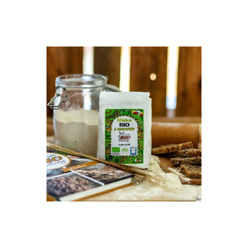 Bio Einkorn flour 500g / Mąka z Samopszy