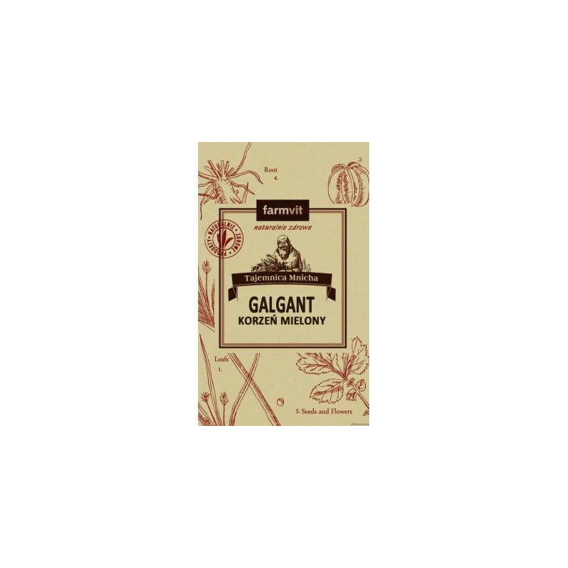 Galgant powder 50g, FARMVIT