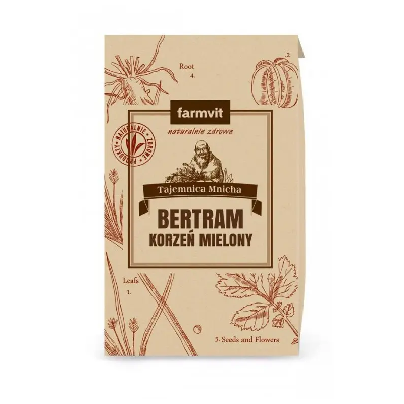 Bertram ground root 50g, Farmvit