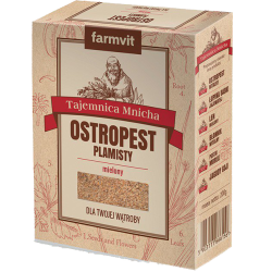 Milk Thistle Ground Monk's Secret Farmvit 200g / Ostropest Plamisty mileony