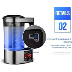 Hydrogen rich Electric Kettle Healthy Hydrogen-rich Generator Electrolysis Water Heating Machine 2L