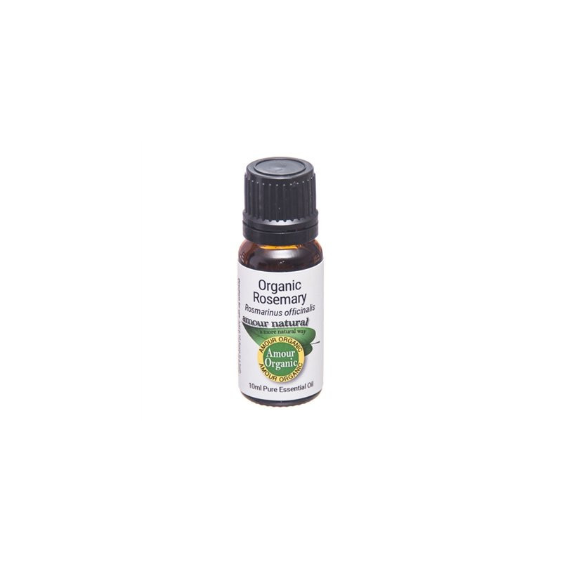 Rosemary Organic Pure Essential Oil 10ml, Amour Natural