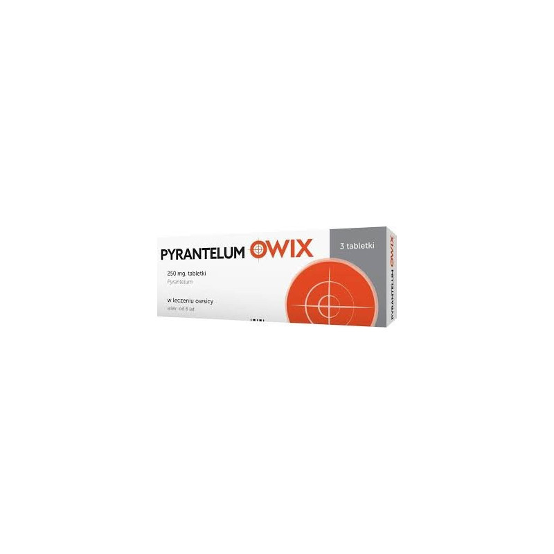 Pyrantelum Owix 250mg 3 tablets