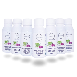 Raw Beetroot and Broccoli Sprout shot 40ml raw cold-pressed juice