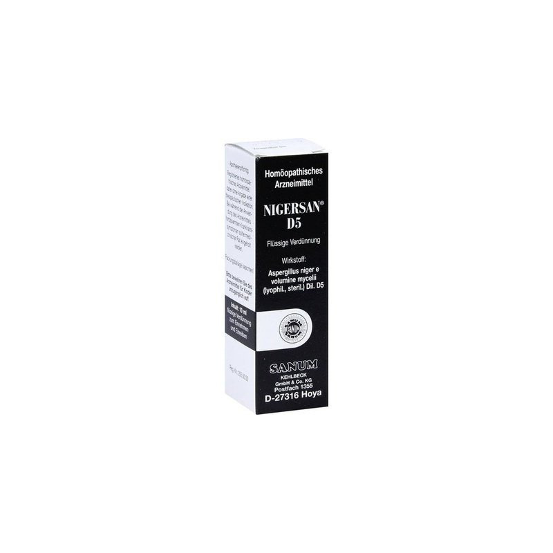 SANUM NIGERSAN D5 DROPS 10ML SANUM HOMEOPATHIC REMEDY