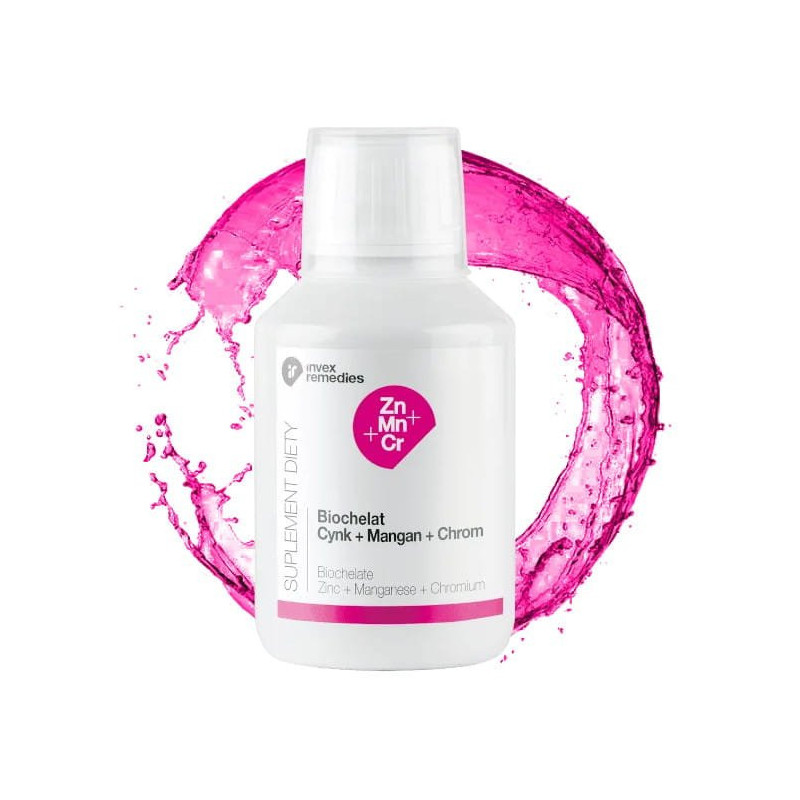 Biochelate, Zinc + Manganese + Chromium, (150 ml), InvexRemedies