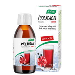 A.Vogel Molkosan Fruit | Prebiotic Formula Providing Gut Health Support | Ariona Berry &amp; Pomegranate | 200ml