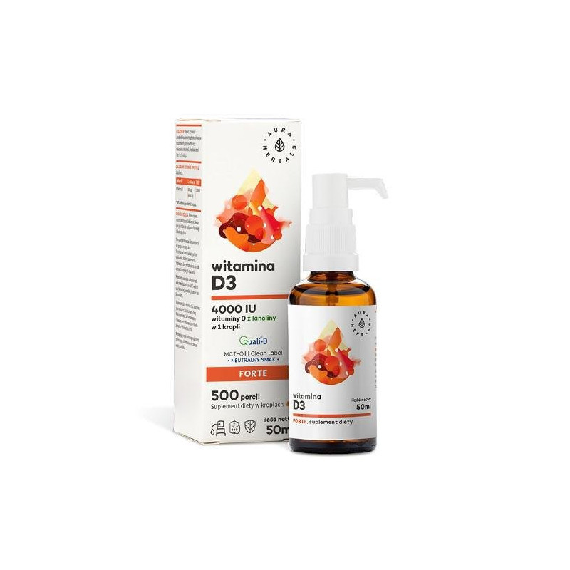 Dietary Supplement – Vitamin D3 Drops 4000 IU