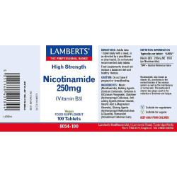Nicotinamide (B3) 250mg Lamberts
