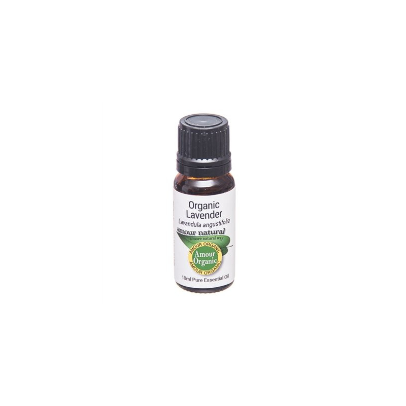 Lavender Organic Pure Essential Oil 10ml, Amour Natural