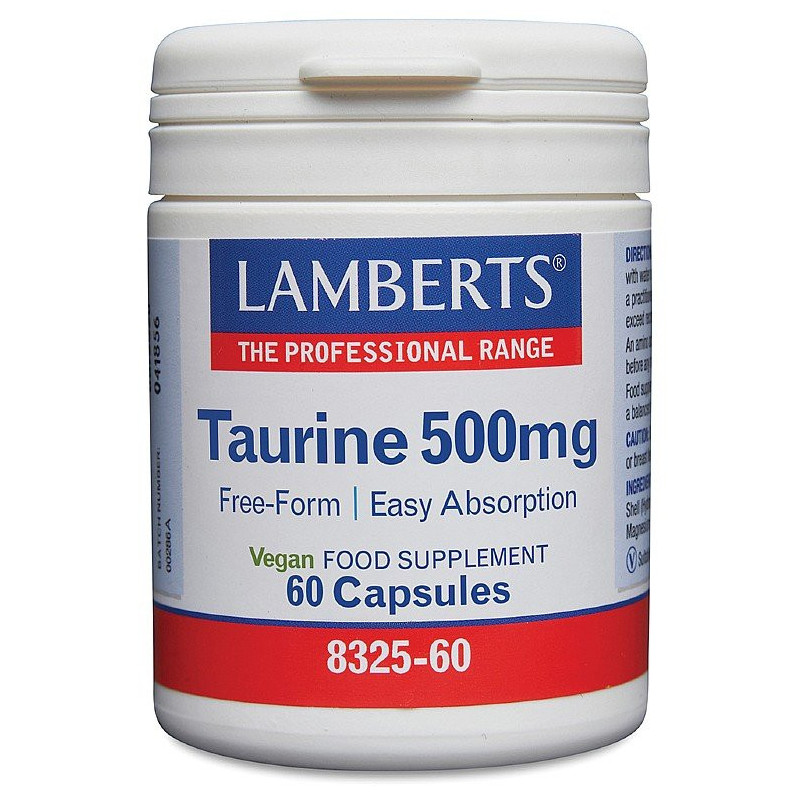 Taurine 500mg Lamberts