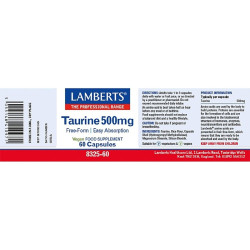 Taurine 500mg Lamberts