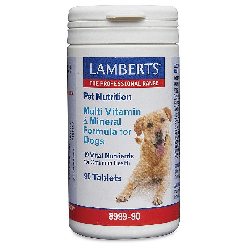 Lamberts Multi Vitamin and Mineral Formula for Dogs 90 tablets